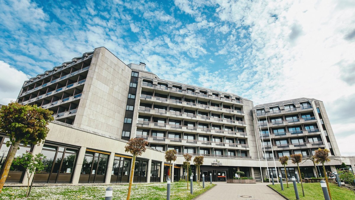 Gebäude der Lahntalklinik in Bad Ems