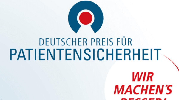 Logo des Deutschen Preises für Patientensicherheit.