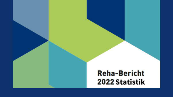Deckblatt des Reha-Bericht 2022 Statistik.