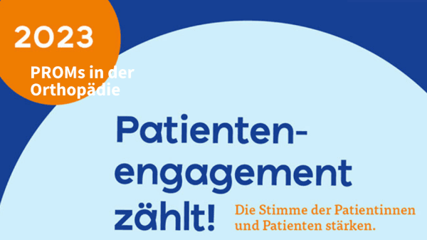 Folie zum Aktionstag Patientensicherheit 2023 mit Schrift: Patientenengagement zählt!