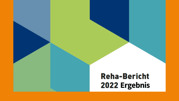 Titelblatt des Reha-Berichts 2022.