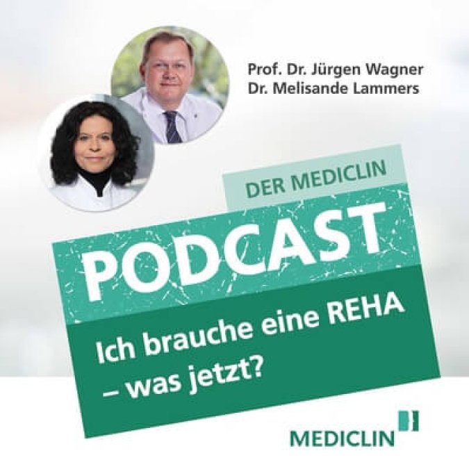 Prof. Wagner und Dr. Lammers mit Daten zum MediClin Podcast zum Thema PROM's.