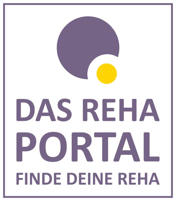 Logo DAS REHAPORTAL quadratisch mit Rahmen