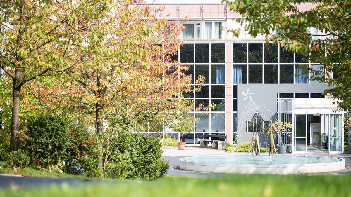 Reha-Klinik Heidelberg-Königstuhl Haupteingang der Klinik